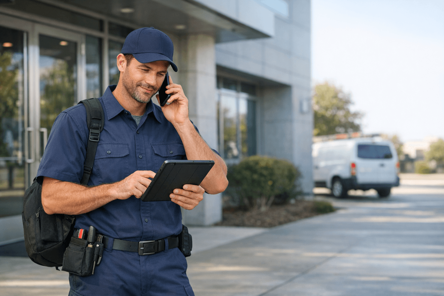 SynapticLYnk technician workspace for field execution